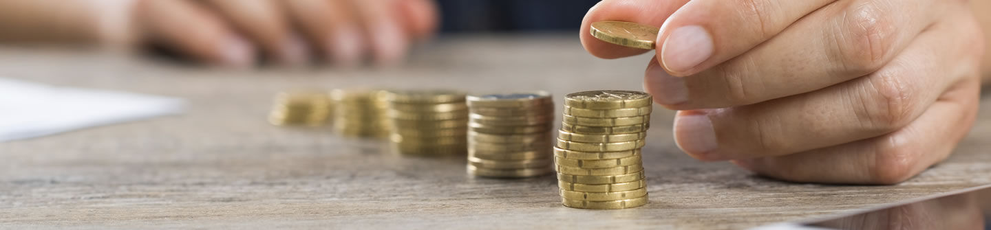 pessoa contar moedas